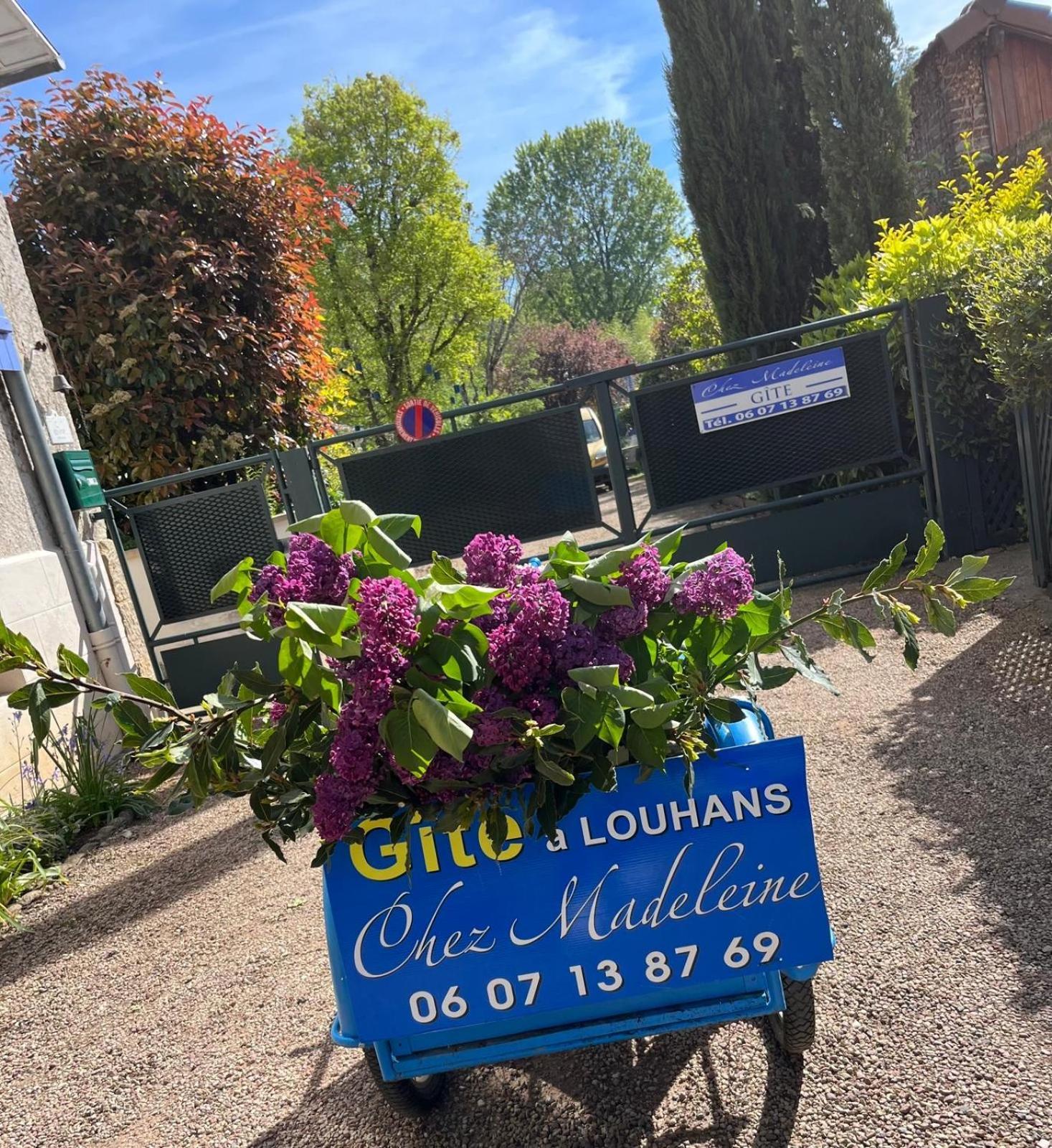 Gite Chez Madeleine Apartment Louhans Bagian luar foto